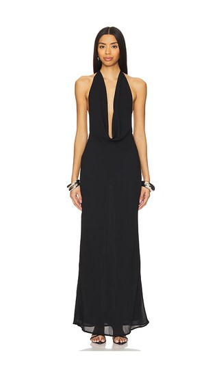 Runaway The Label x REVOLVE Lexie Maxi Dress in Black. - size M | Revolve Clothing (Global)