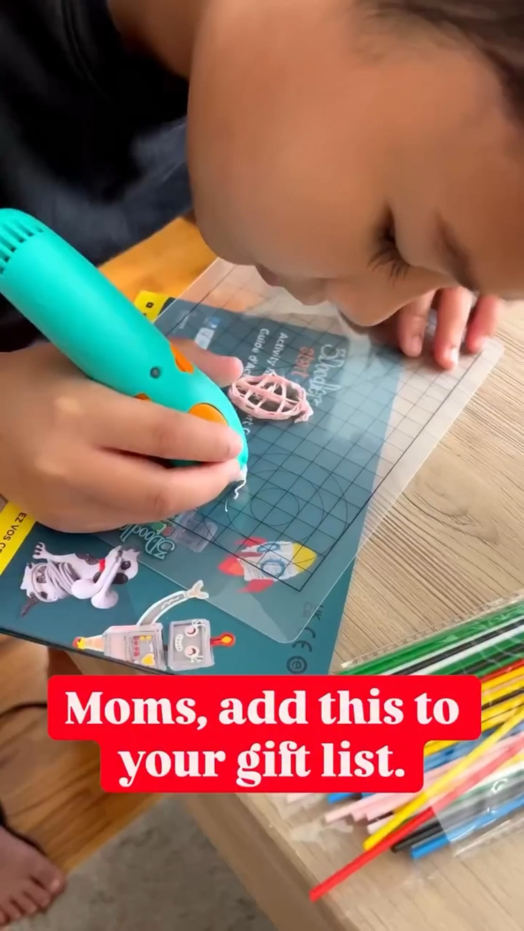 Gifts for kids, Comment SHOP below to receive a DM with the link to this post on my LTK ⬇ https://liketk.it/5zyZp 

Who knew a 3D pen could keep him busy AND creative? 🚗✨
This little car was his first try and now he wants to make a whole collection.
Definitely adding this to our gift guide this year!

3D Doodler pen, kids STEM toys, gift ideas for kids, screen free activities, creative toys for boys, creative toys for girls, educational toys, Amazon kids toys, 3d pen projects, kids holiday gift guide, fun indoor activities, hands on learning toys, arts and crafts for kids, mom life finds, toy gift ideas

#ltkkids #ltkgiftguide #ltksalealert