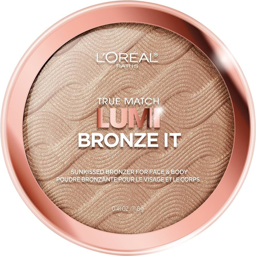 L'Oreal Paris Cosmetics True Match Lumi Bronze It Bronzer For Face And Body, Light, 0.41 Fluid Ou... | Amazon (US)