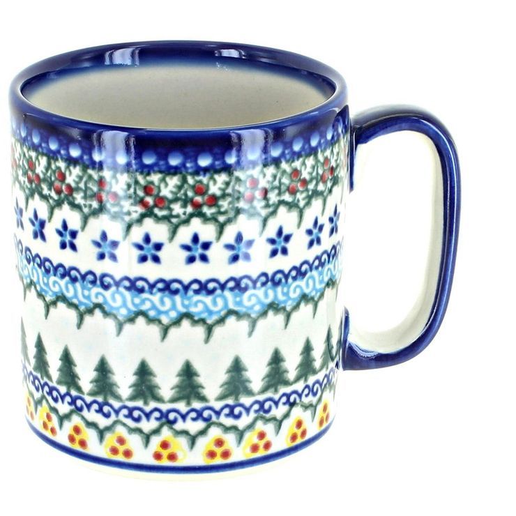 Blue Rose Polish Pottery Vena Mug | Target