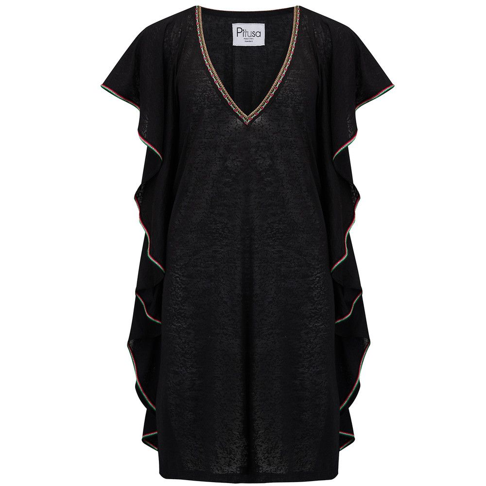 Flare Mini Dress - Black | The Dressing Room Retail