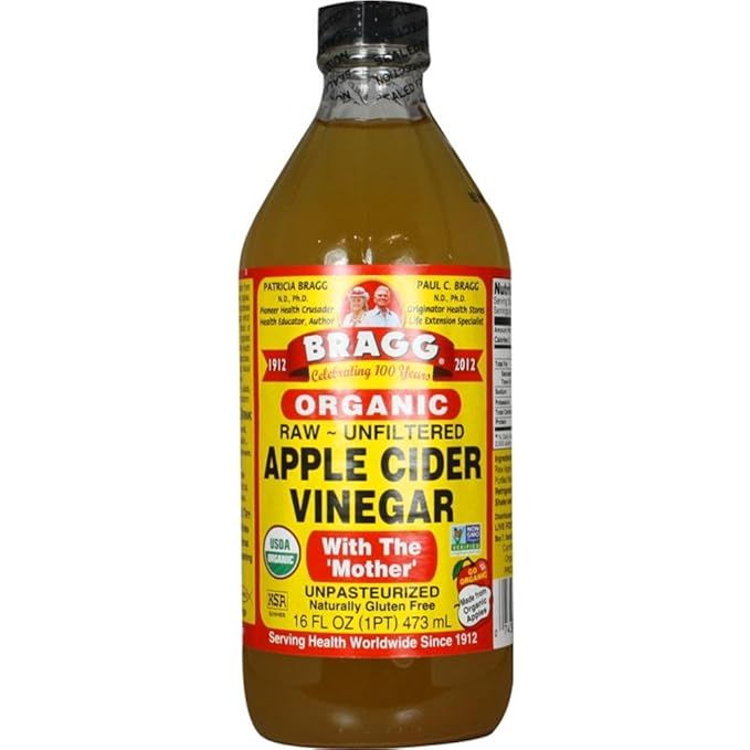 Bragg Organic Apple Cider Vinegar With the Mother– USDA Certified Organic – Raw, Unfiltered A... | Amazon (US)