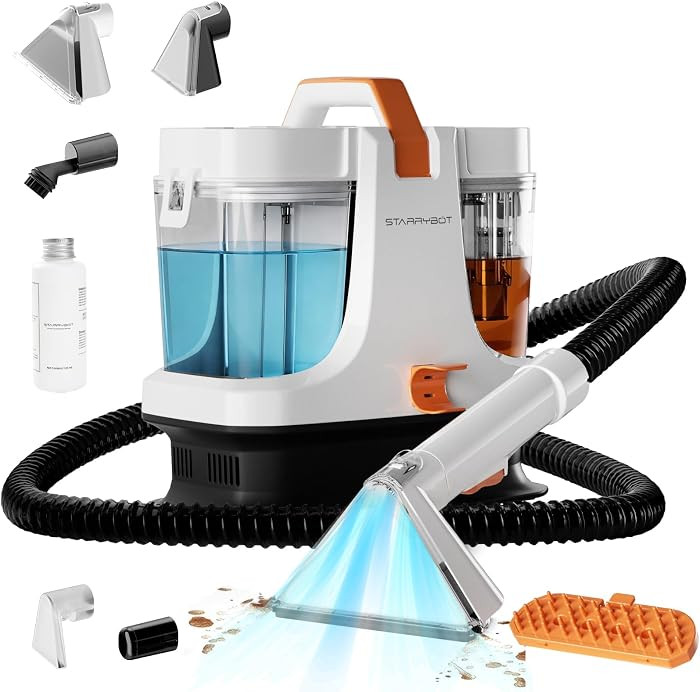 STARRYBOT Polsterreiniger Ger\u00e4t, 15 kPa Waschsauger, 1,8L Tank | Amazon (DE)
