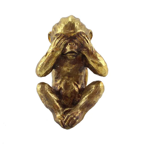 See No Evil Resin Monkey Ornament | Dunelm (migrated)