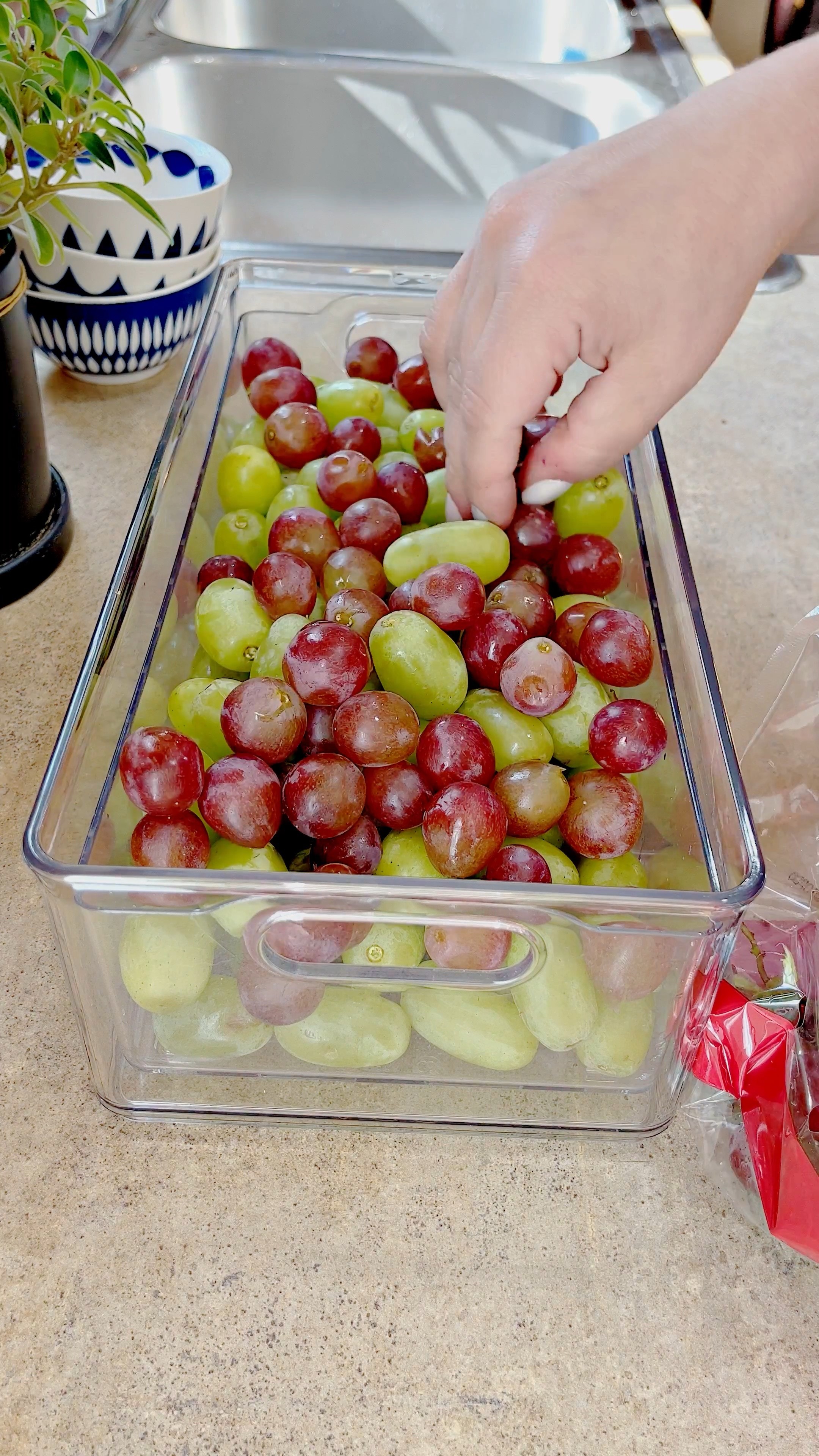 Fridge organizer, fridge bins, fridge containers, The Home Edit fridge collection, The Container Store, kitchen organization, egg container, soda can organizer

#LTKhome