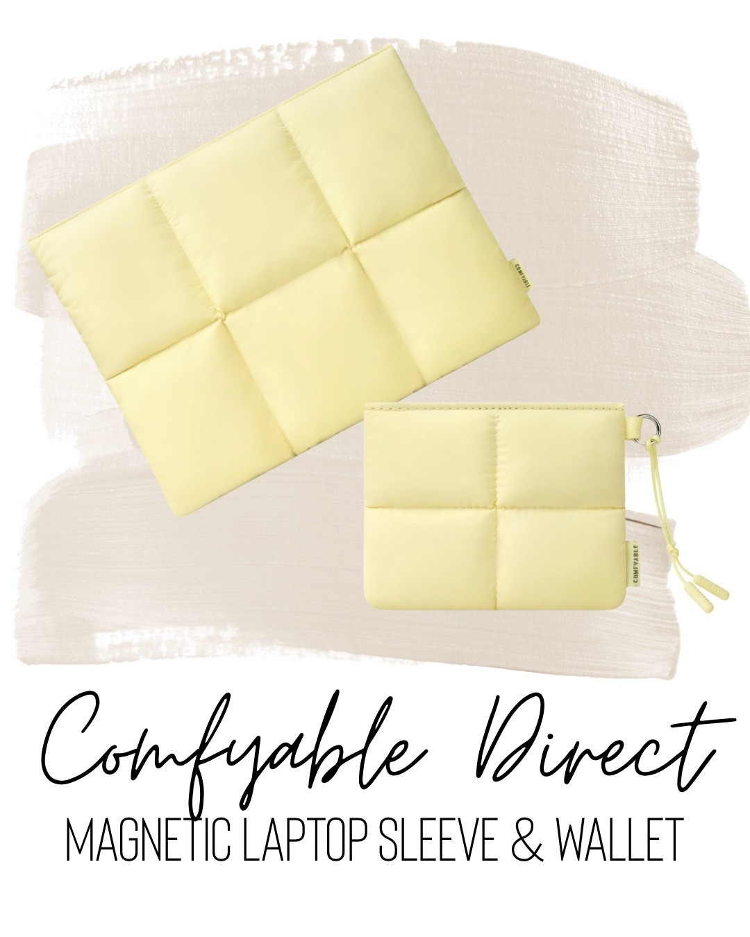 bsessed with this buttery-soft magnetic duo 🍋💻 The Comfyable Direct laptop sleeve + wallet are the perfect mix of cozy, chic, and functional. She’s not just a sleeve—she’s a statement. 🧷✨ #LaptopSleeveGoals #ComfyableDirect #TechAccessories #TikTokFinds #HanahFilesFinds 

#LTKTravel #LTKSaleAlert #LTKFindsUnder50