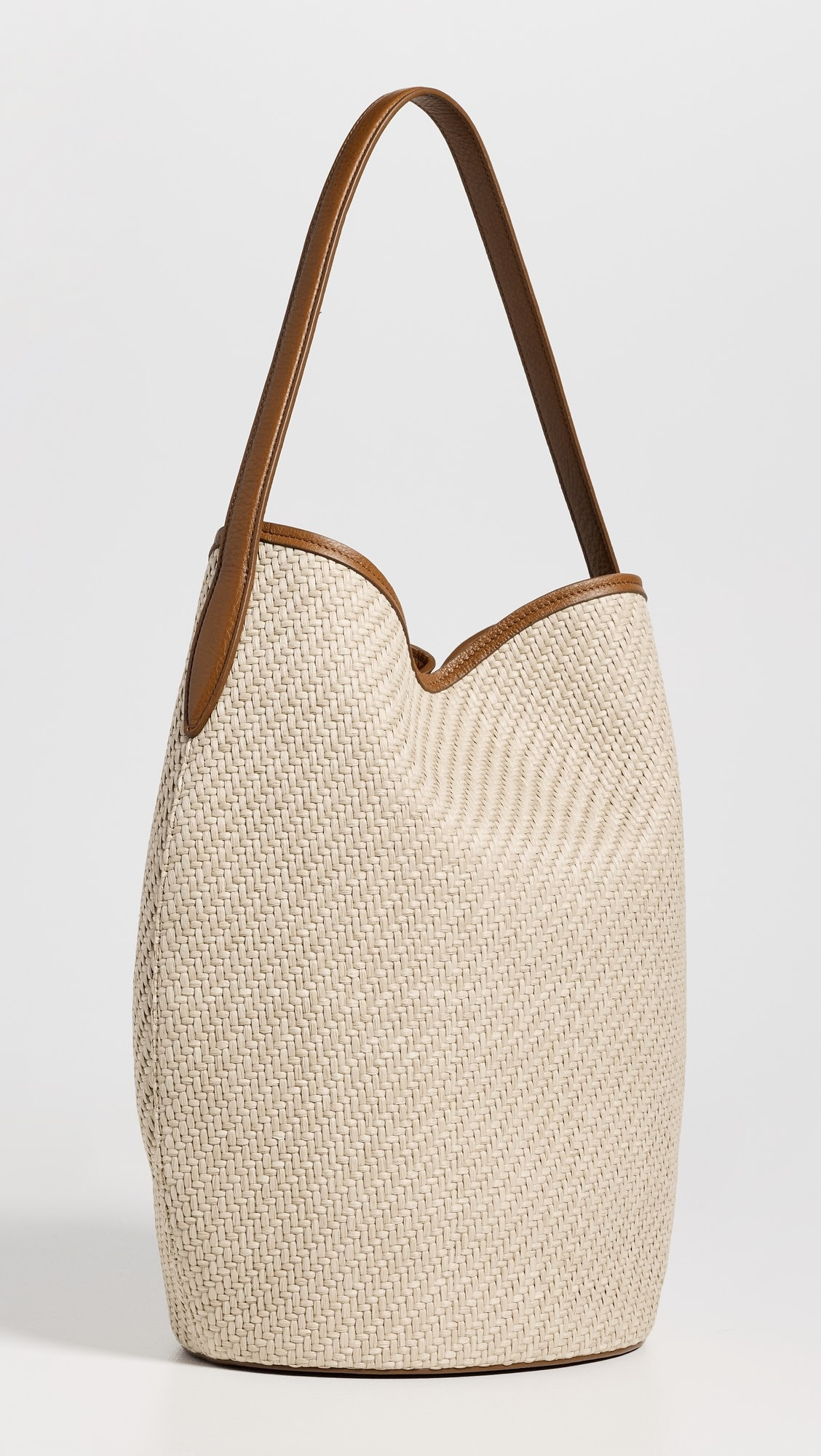 Belted Large Raffia Bucket Bag | Shopbop
