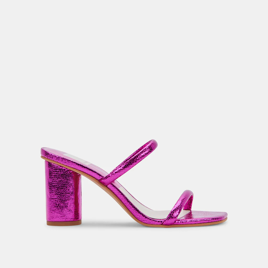 NOLES HEELS ELECTRIC PINK STELLA | DolceVita.com
