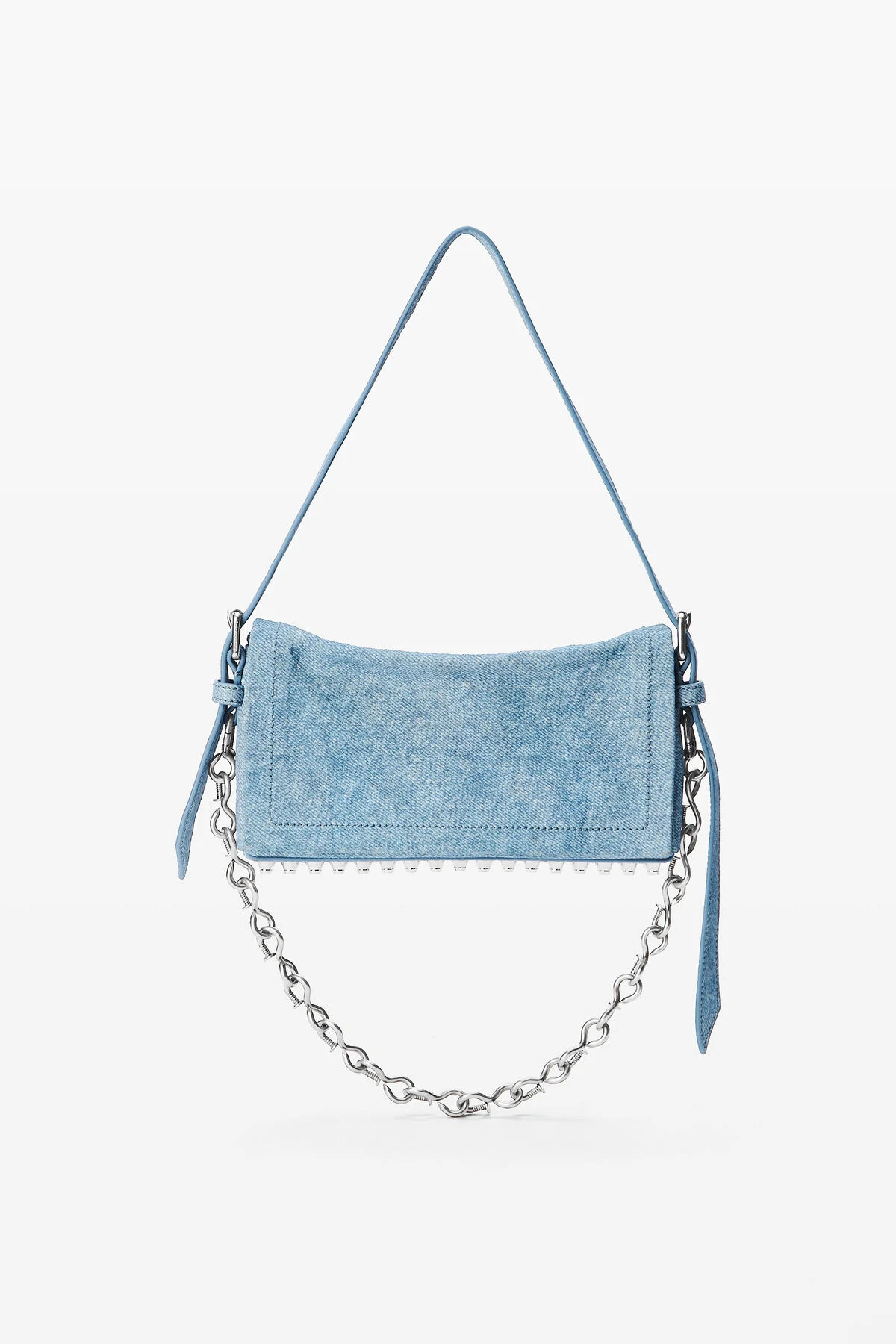 Denim Ricco Slim Flap Bag | Alexander Wang US