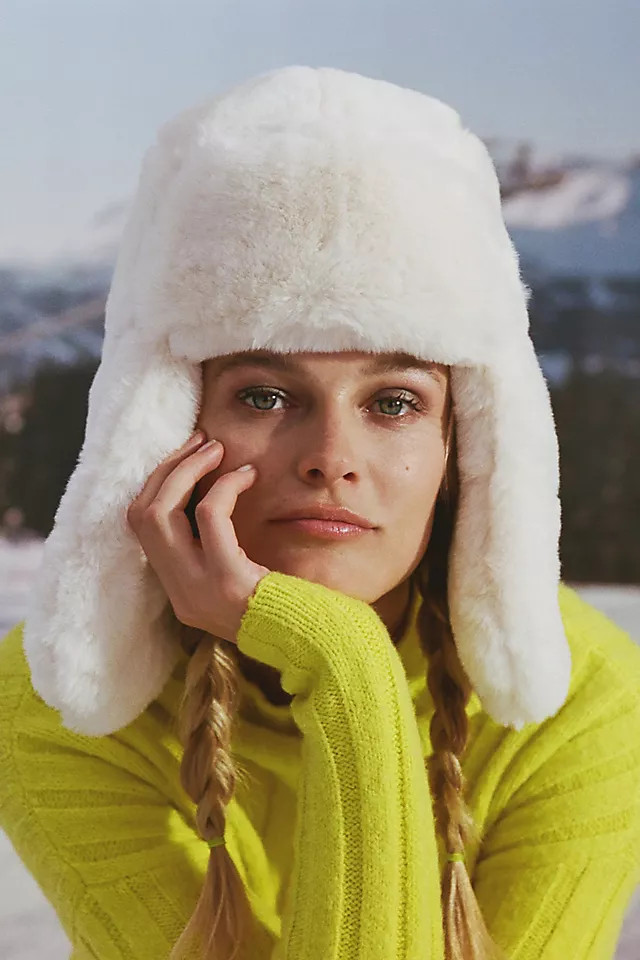 Fluffy Trapper Hat | Anthropologie (US)