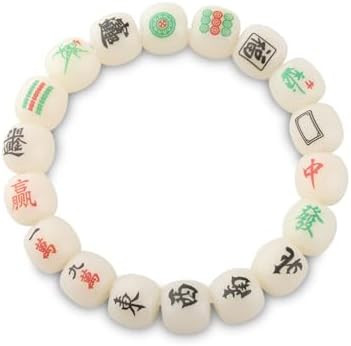 Gzrlyf Mahjong Bracelet Charm Mahjong Tile Bracelet Chinese Mahjong Gift Mahjong Player Jewelry F... | Amazon (US)
