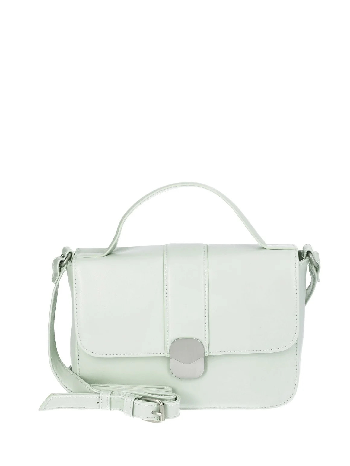 Time and Tru Women's Vida Crossbody Bag, Seafoam | Walmart (US)