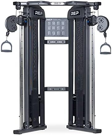 REP FITNESS FT-3000 Victory Functional Trainer – Compact Multifunction Cable Machine, with 15 Adjust | Amazon (US)