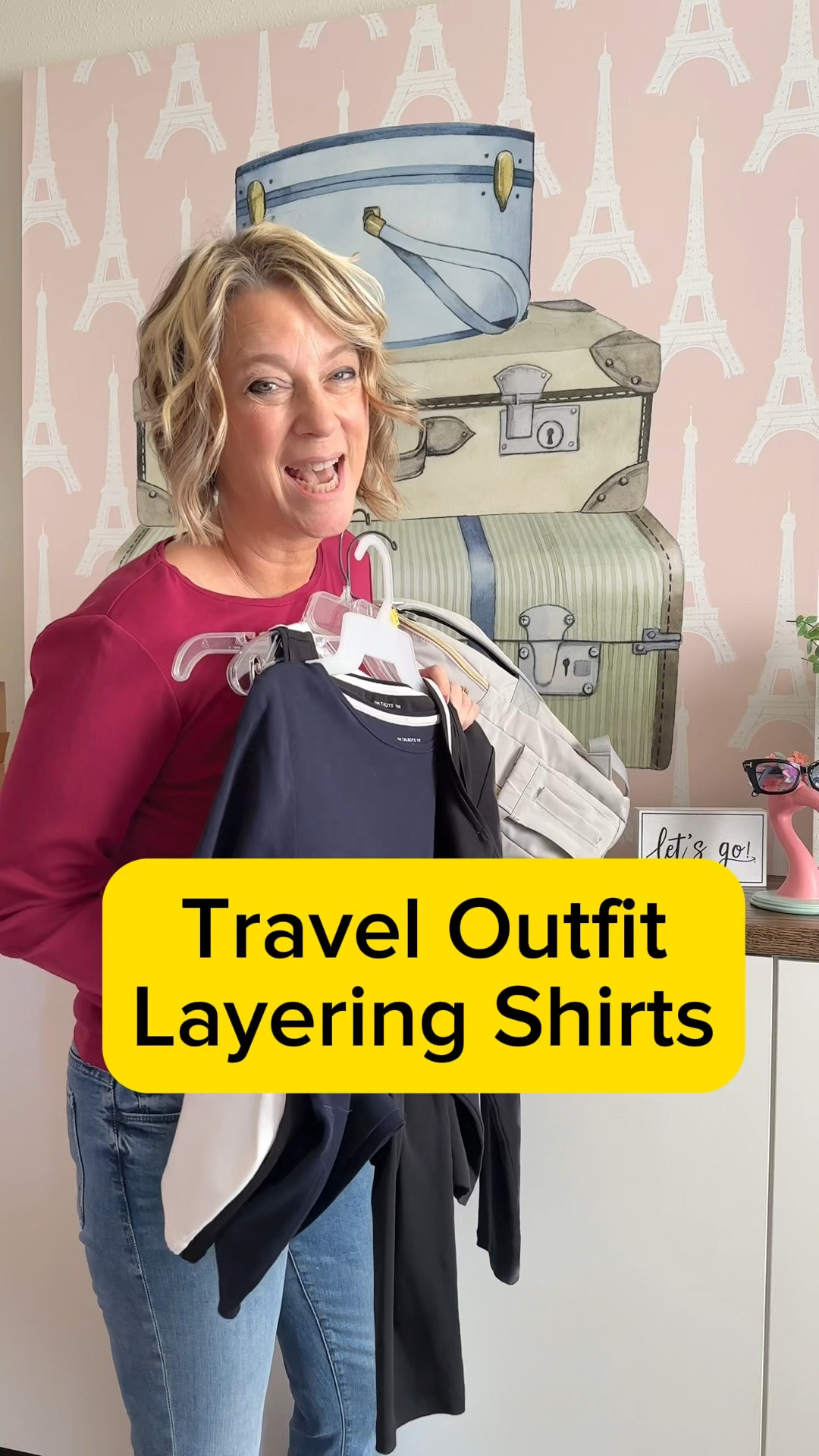 ✈️ These shirts are the best layering pieces for travel outfits. If the short sleeved is sold out, it’ll come back. Heart that shirt to get notified. They are very easy to tuck in halfway or drape loose. I did not like a lime green one so they are not all made the same. I have probably 6 of them for holiday outfits as well as for vacation outfits. #traveloutfits

#LTKSeasonal #LTKtravel #LTKHoliday