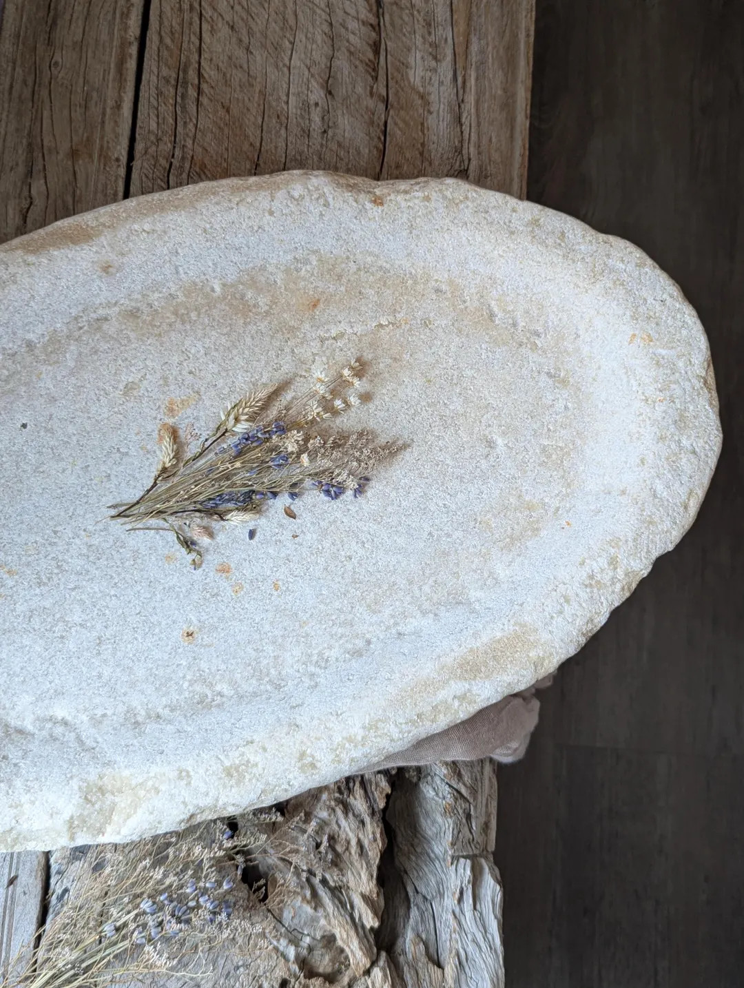 Extra Large White Vintage Stone Bowl - Etsy | Etsy (Global)