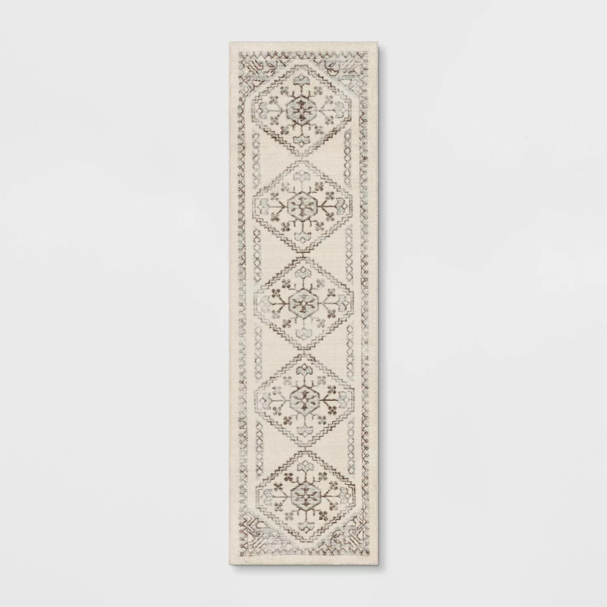 Washable Distressed Persian Accent Rug Cream - Threshold™ | Target