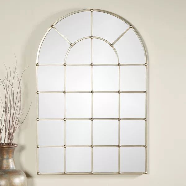 Metal Arch Window Wall Mirror | Wayfair North America