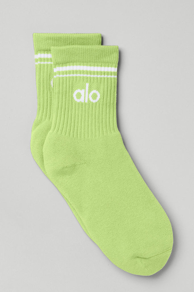 Unisex Half-Crew Throwback Sock | Alo Yoga (US)