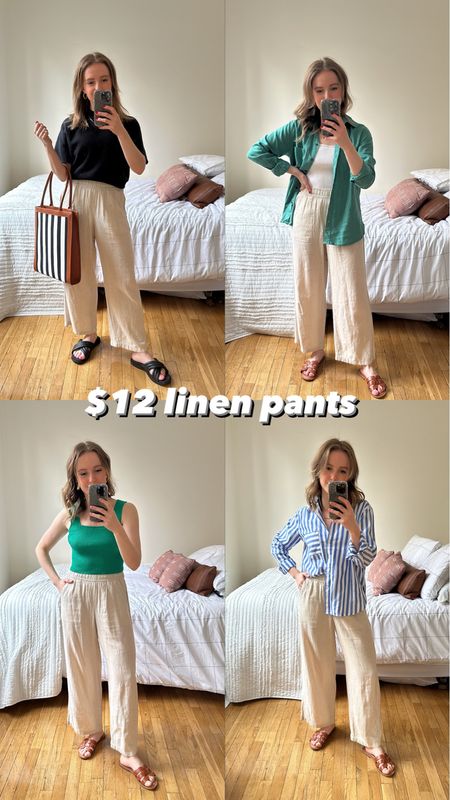 $12 linen pant outfits. Wearing xs p
#oldnavy


#LTKstyletip #LTKsalealert