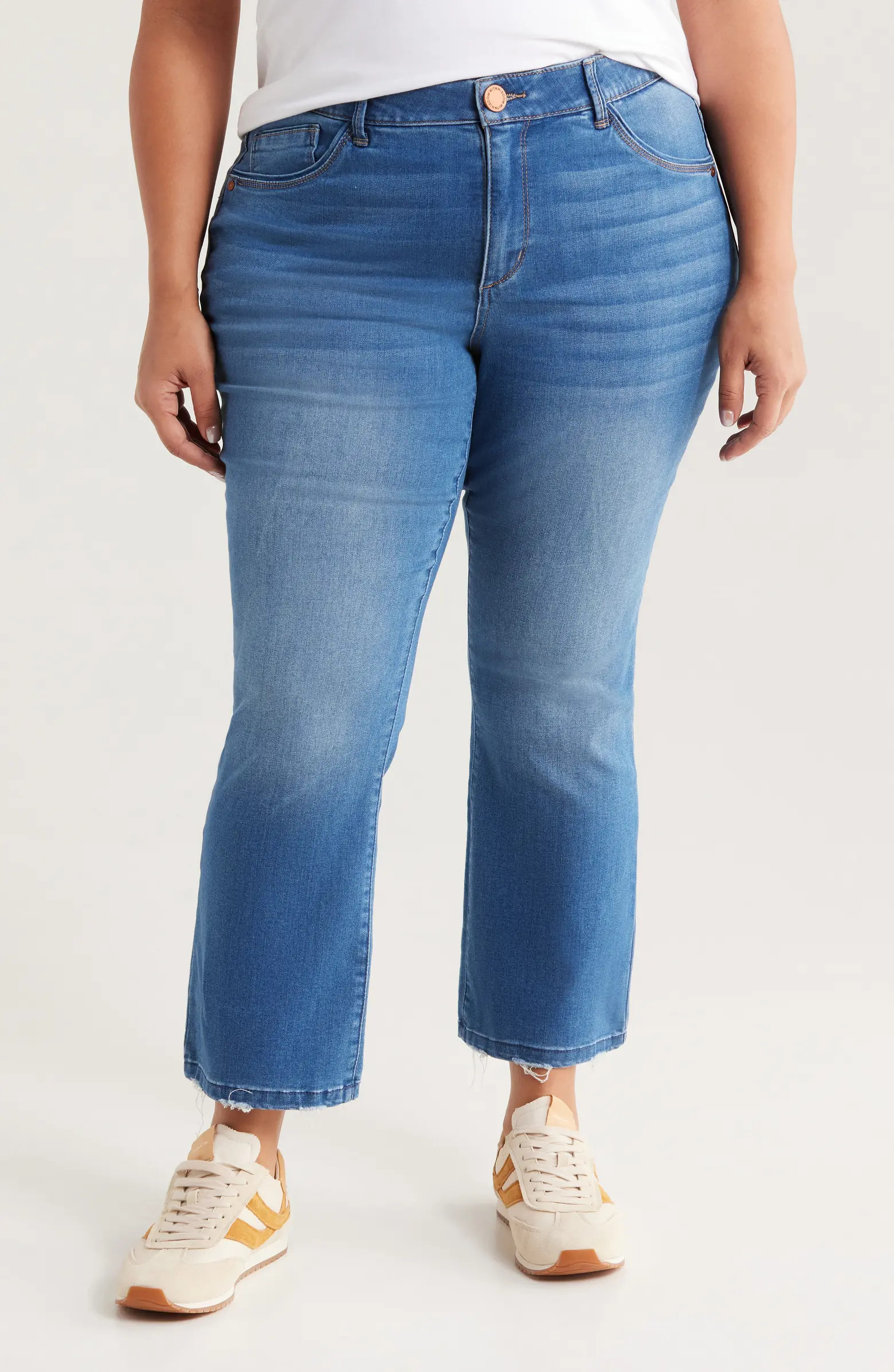 Wit & Wisdom Bennett Skyrise Barely Bootcut Ankle Jeans | Nordstrom | Nordstrom