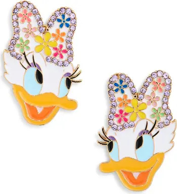 BaubleBar x Disney® Daisy Duck Stud Earrings | Nordstromrack | Nordstrom Rack