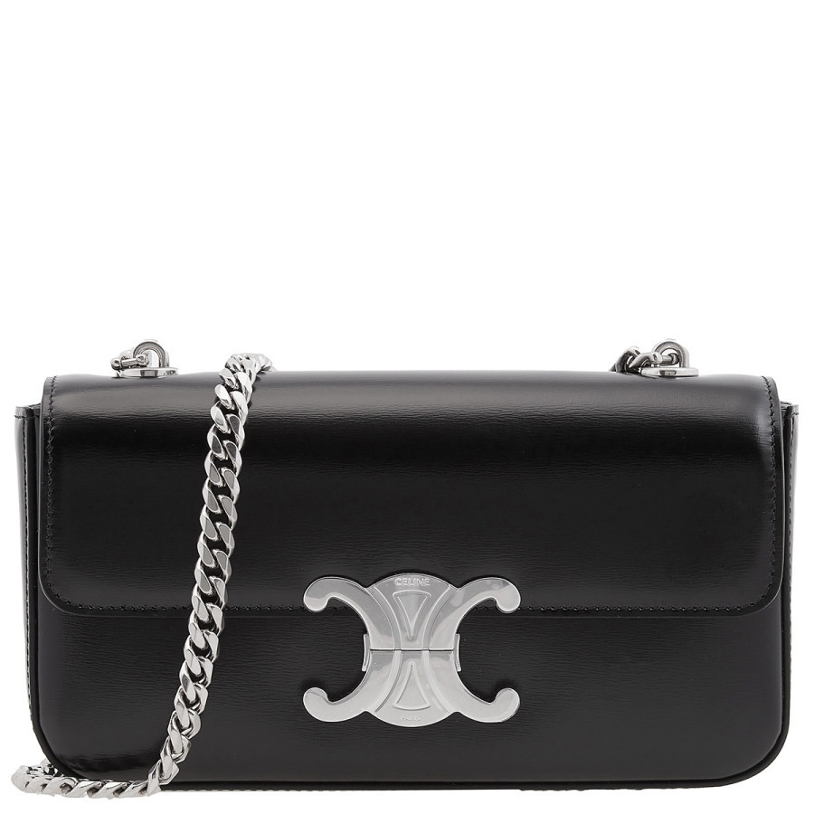 Celine Shiny Calfskin Claude Chain Shoulder Bag | Jomashop.com & JomaDeals.com