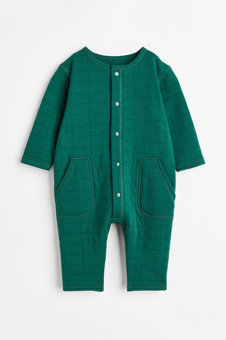 Quilted Jersey Jumpsuit | H&M (US + CA)