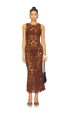 SNDYS Tala Maxi Dress in Sepia from Revolve.com | Revolve Clothing (Global)
