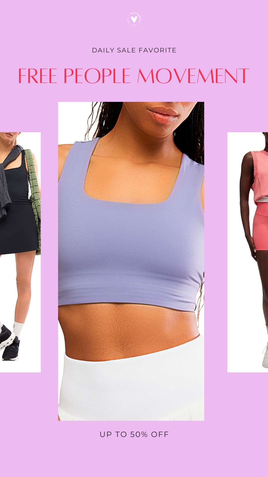 Workout sets, lounge looks, and everyday activewear are all on sale. 💜 Free People Movement is up to 50% off, making it the perfect time to stock up on your favorites.

#LTKActive #LTKootd #LTKSaleAlert