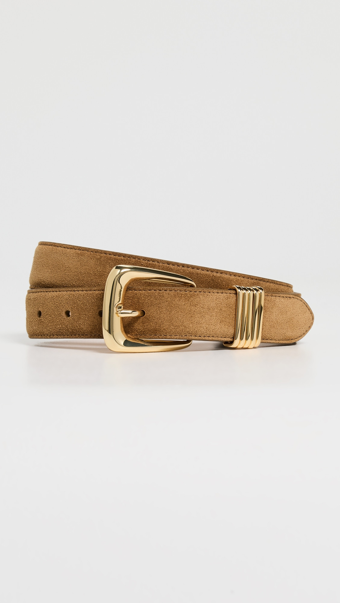 Veronica Beard Suede Harness Belt Acorn L | Shopbop