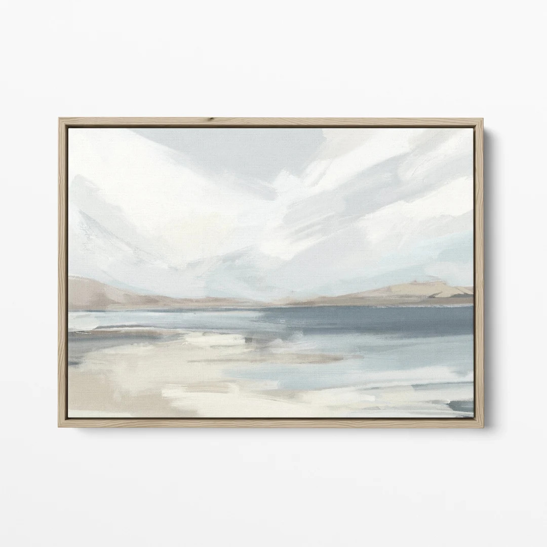 Coastal Seascape | "Beachside Reflections" - Art Print or Canvas | Etsy (US)