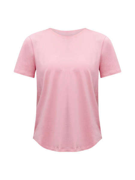 Love Curved-Hem Crewneck T-Shirt | Lululemon (US)