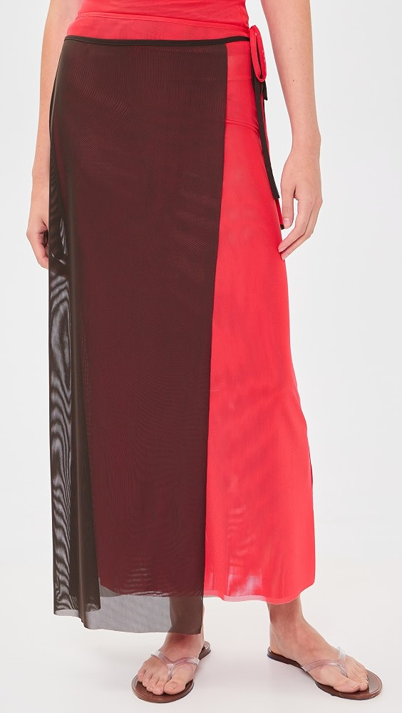 Alyna Contrast Skirt | Shopbop