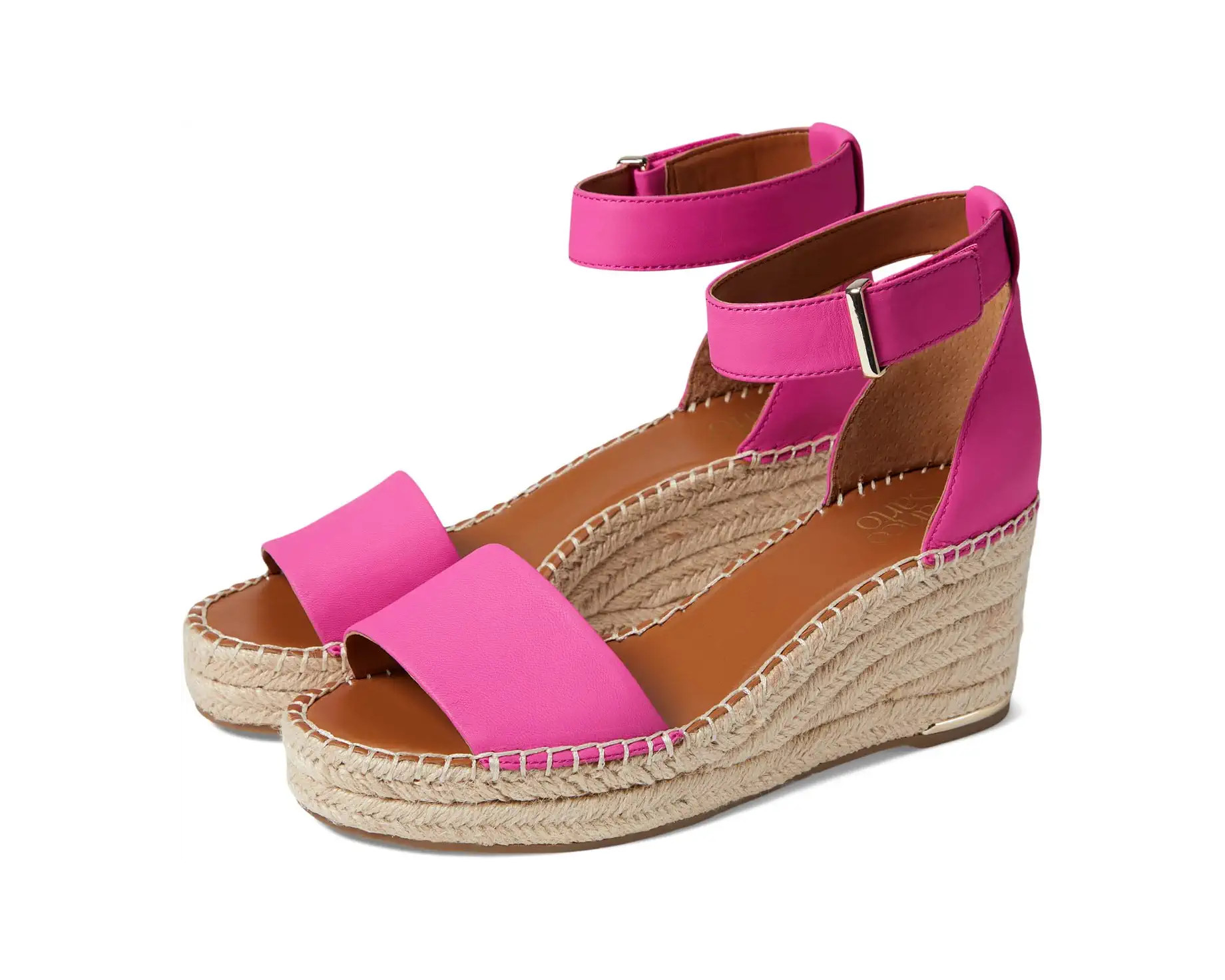 Clemens Raffia Espadrille Wedge Heel Sandals | Zappos