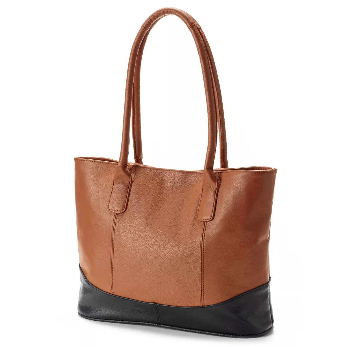 AmeriLeather Casual Leather Tote Bag | Kohl's
