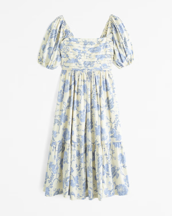 The A&F Emerson Midi Dress | Abercrombie & Fitch (US)