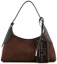 Marc Jacobs Women's The Small Belted Suede Sack Shoulder Bag | Amazon (US)