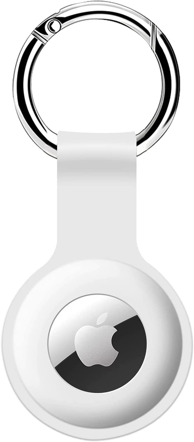 Amazon.com: ColorCoral Holder Case for AirTags Ultra Light Silicone Sleeve for AirTags Durable An... | Amazon (US)