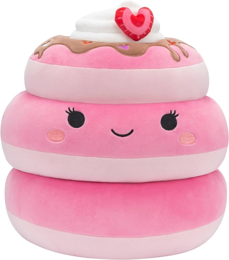 Squishmallows Original 12-Inch Shelly Pink Strawberry Pancakes - Official Jazwares Plush | Amazon (US)