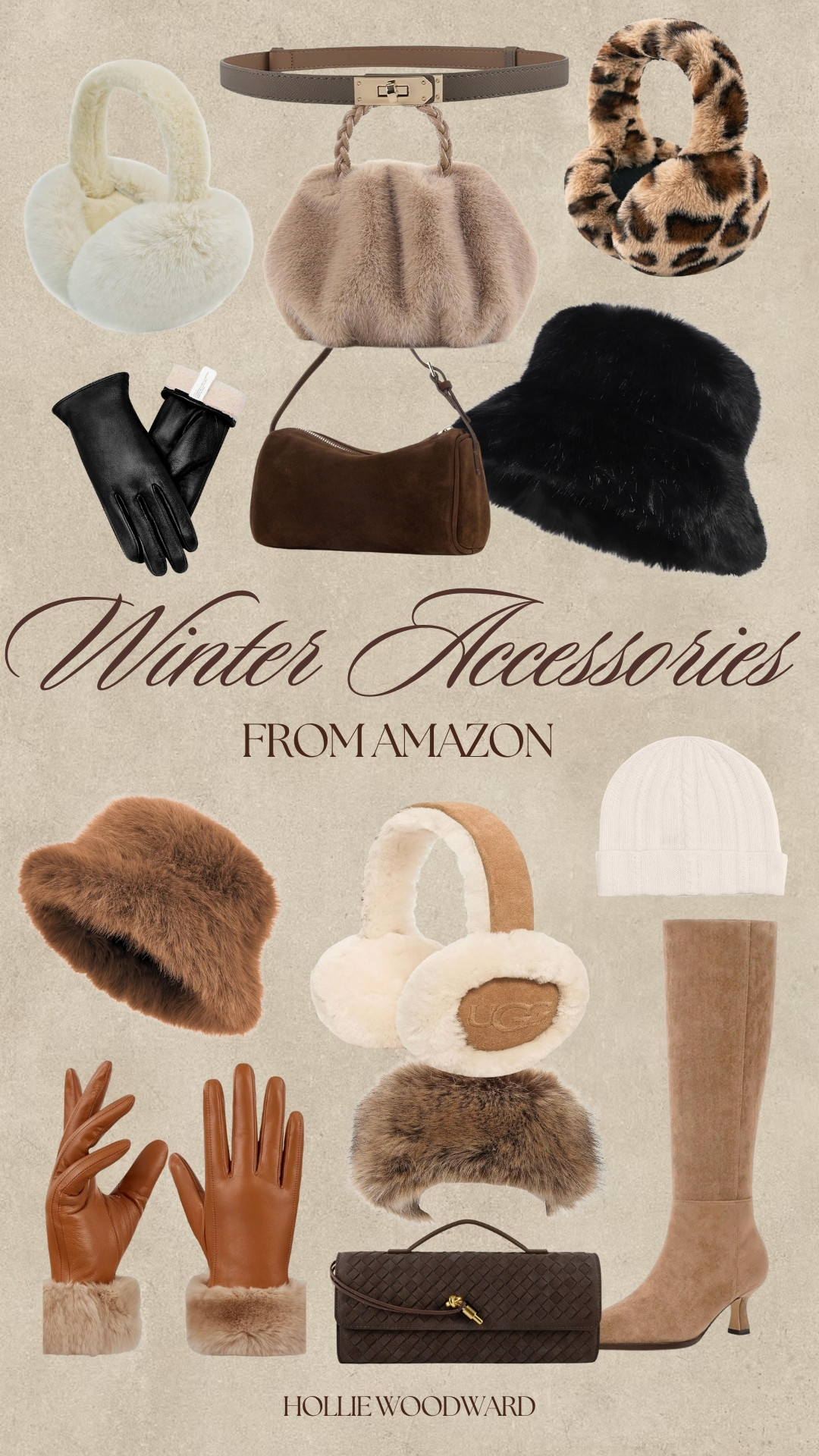 the cutest winter accessories from amazon 🤎🏔️ 

 #LTKSeasonal #LTKFindsUnder50 #LTKFindsUnder100