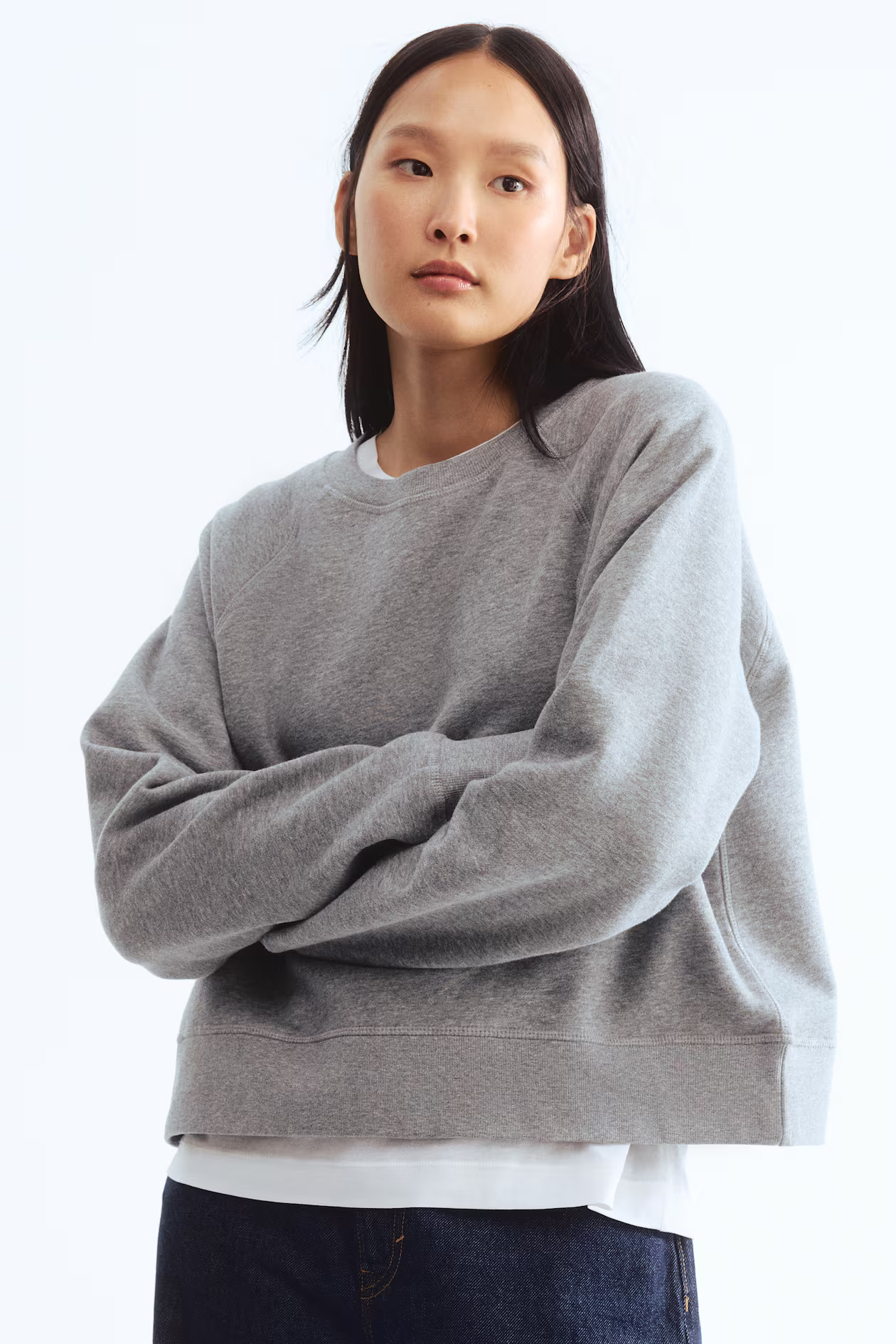Loose-fit sweatshirt | H&M (UK, MY, IN, SG, PH, TW, HK)