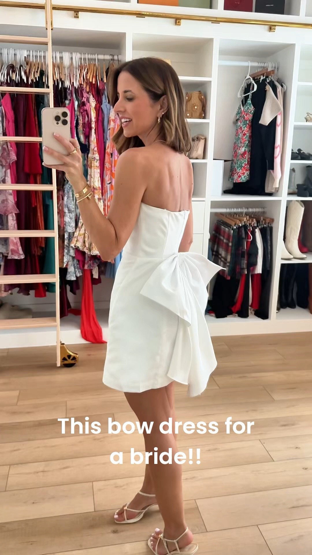 White dresses. White bow dress. Bride to be. White dresses for brides. Bow back mini dress in XS. Rehearsal dinner dress. Reception dress. Bridal shower dress. Bachelorette party dress. White lace midi dress. Vow renewal dress. Shoes are TTS.

#LTKootd #LTKWedding #LTKTravel