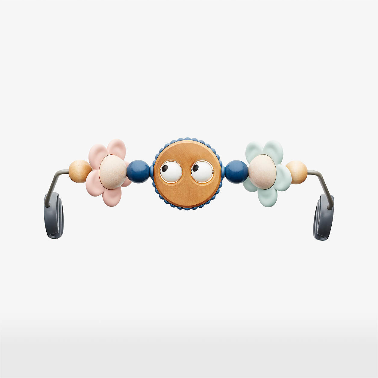BABYBJÖRN Googly Eyes Pastel Bouncer Toy + Reviews | Crate & Kids | Crate & Barrel