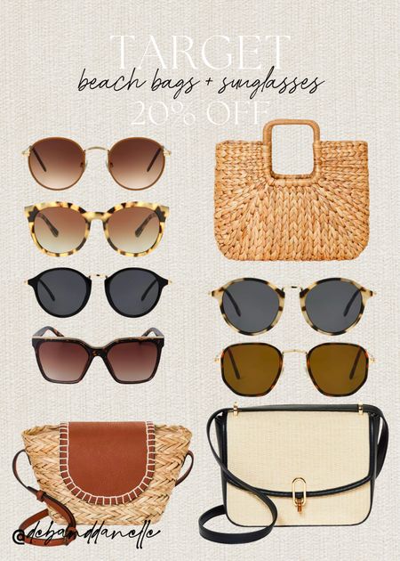 Target has 20% off all their sunglasses and beach bags!! 🕶️👜🌊☀️

#LTKsalealert #LTKswim #LTKtravel