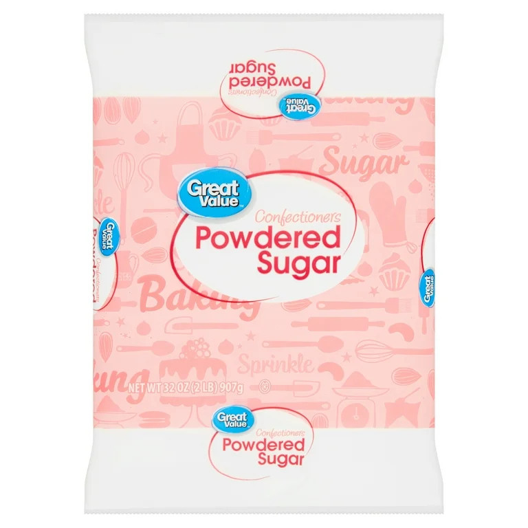 Great Value Confectioners Powdered Sugar, 32 oz | Walmart (US)