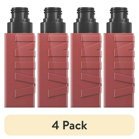 (4 pack) Maybelline SuperStay Vinyl Ink Liquid Lipstick Cheeky | Walmart (US)