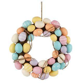 14" Easter Egg Wreath by Ashland® | Michaels Stores