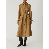 Refined Sateen Trench Coat - Date / L | Rebecca Taylor