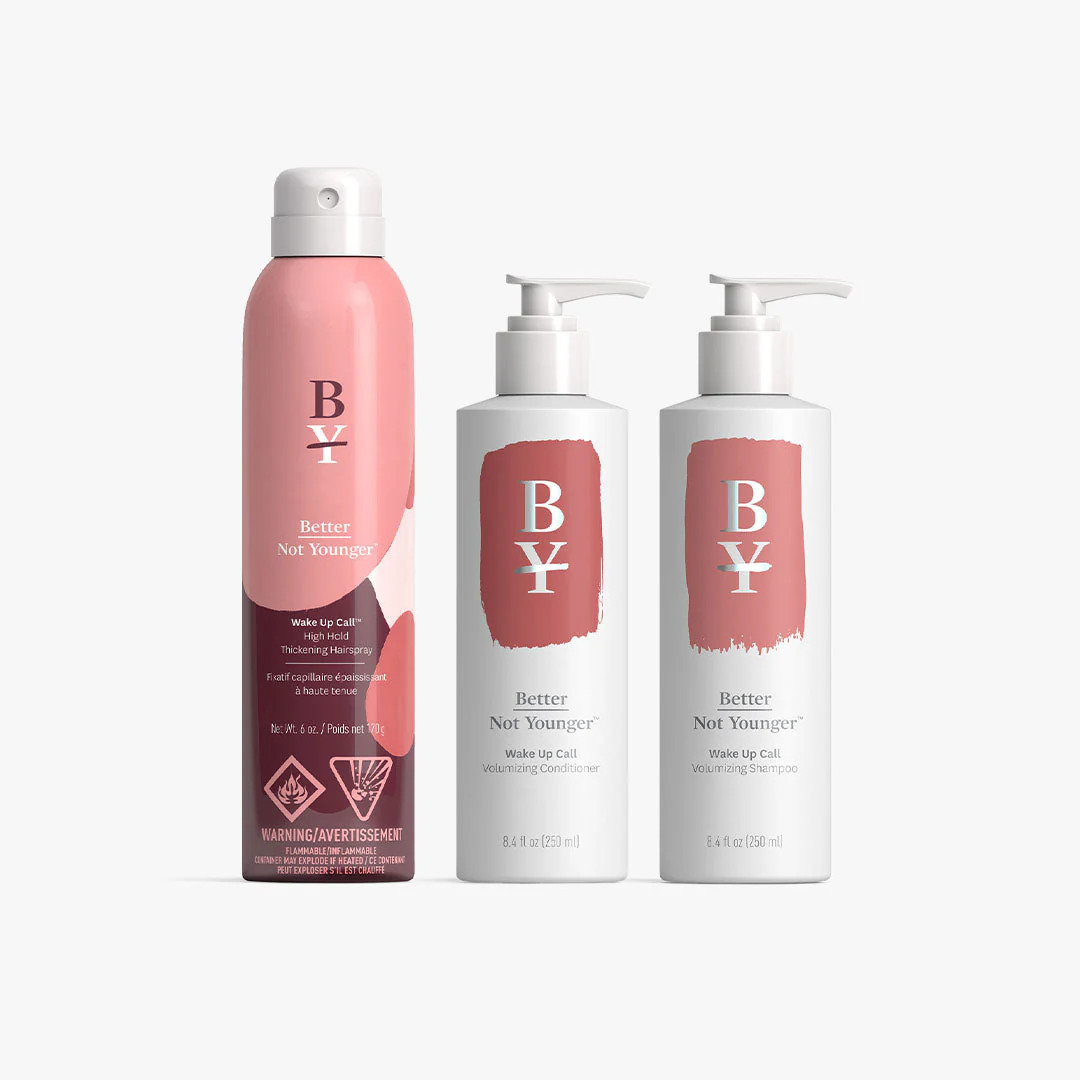 Wake Up Call Haircare Bundle for Thicker Looking Hair | Better Not Younger