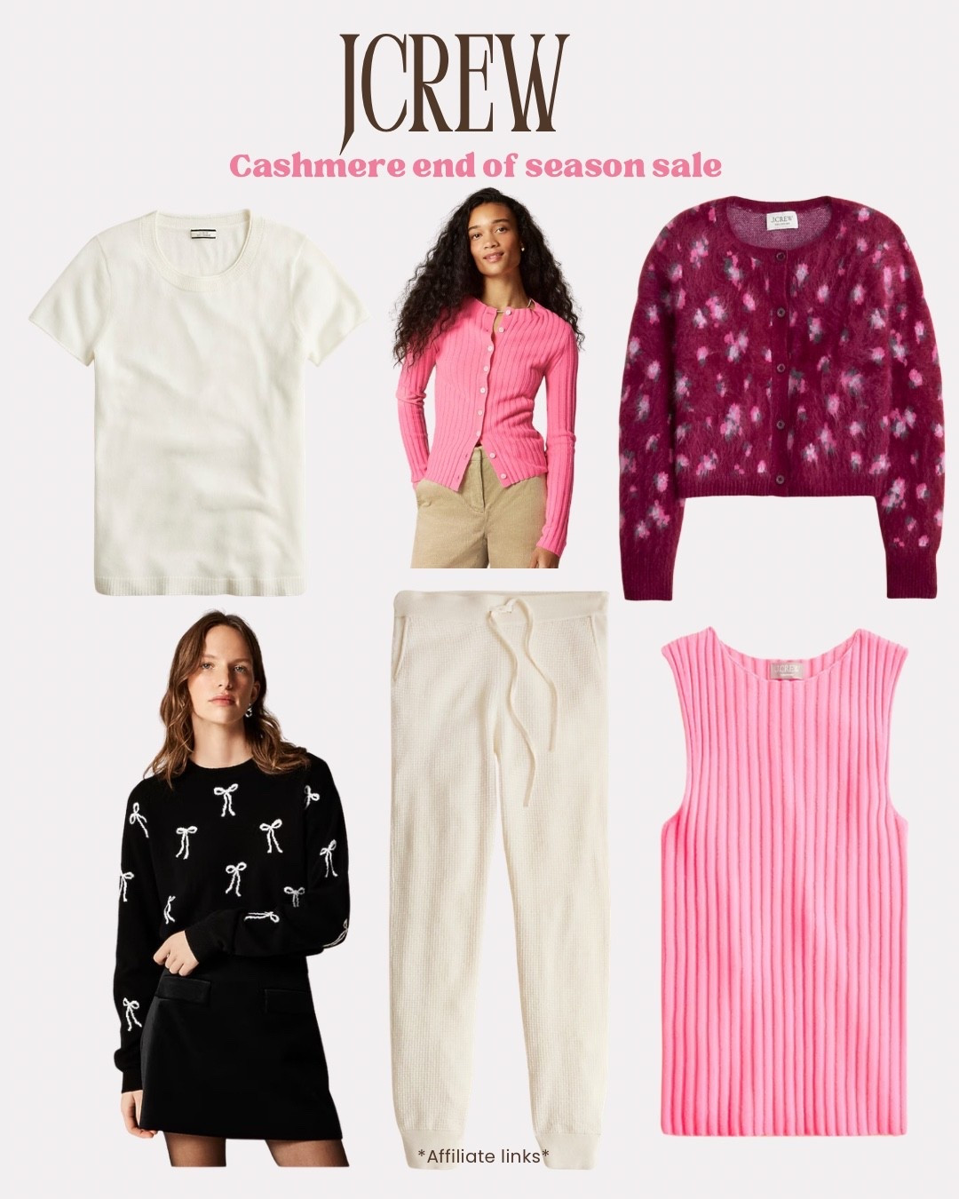 JCREW cashmere end of season sale! 

Cute cashmere tops
JCREW finds
JCREW tops
Today’s deals
End of season sale
Cashmere sweaters
Comfy clothes


#LTKSaleAlert #LTKFindsUnder100